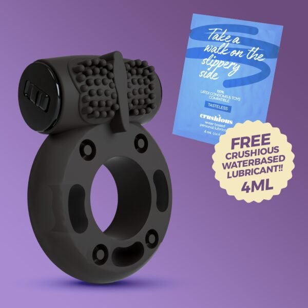 Anillo vibrador para el pene Booster – Crushious
