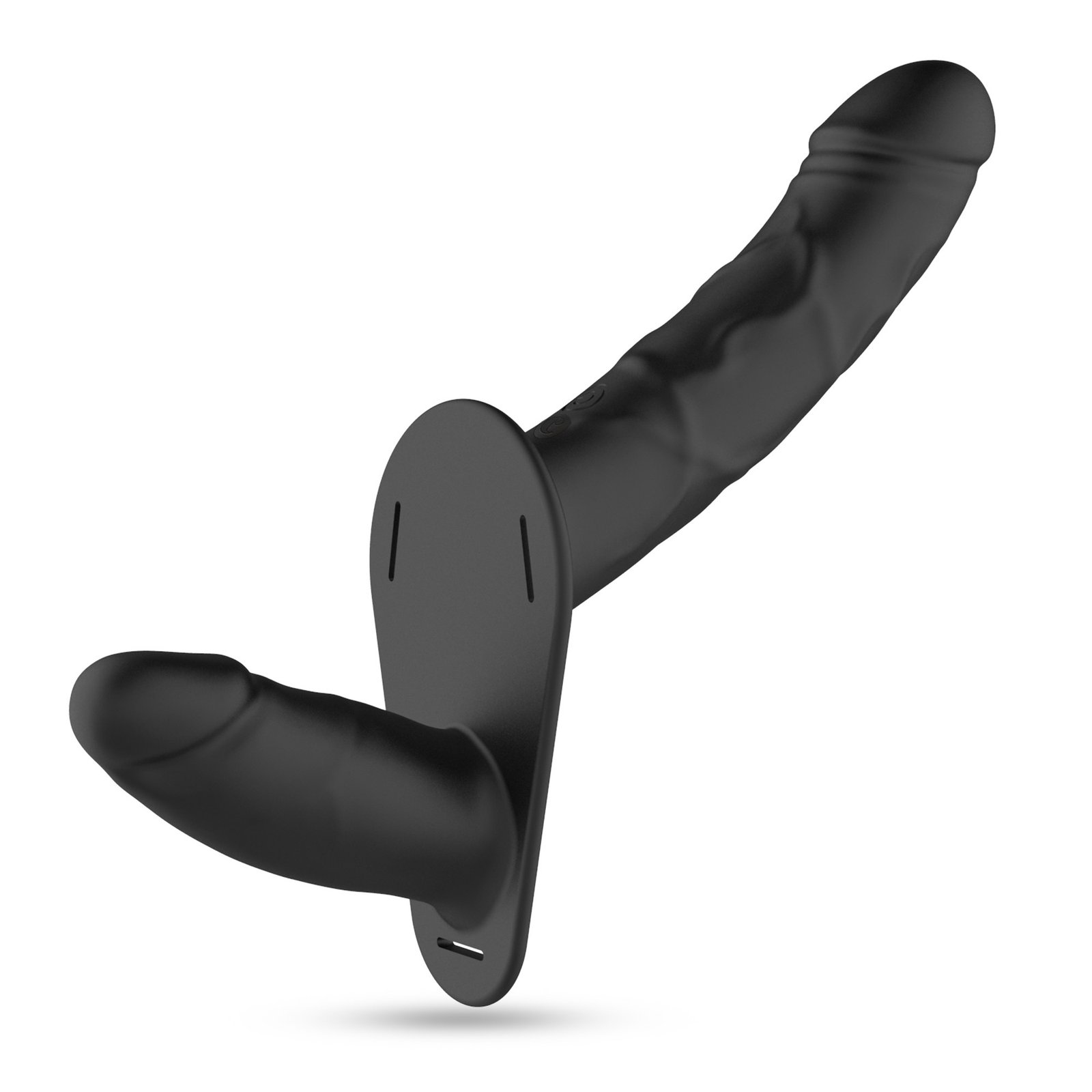 Arnés doble con vibración y mando Labionda – Crushious