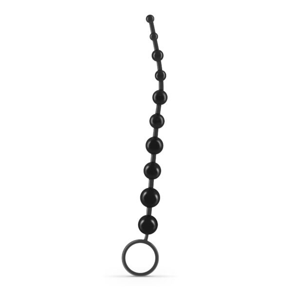 Cadena anal 10 bolas negra – Crushious