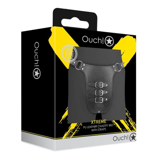 Cinturón de castidad de polipiel Xtreme – Ouch!