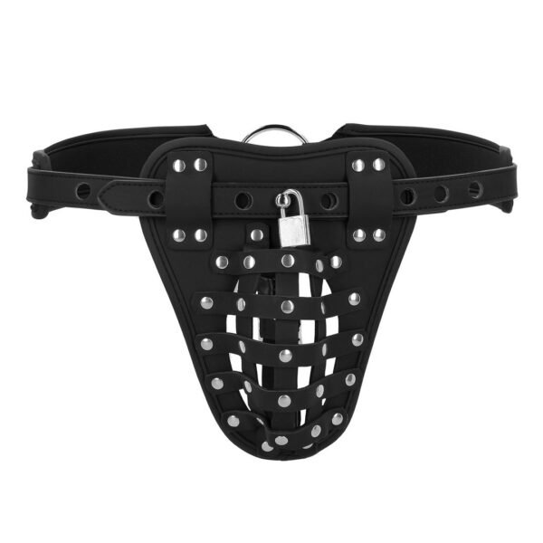 Cinturón de castidad Jock Xtreme de polipiel – Ouch!