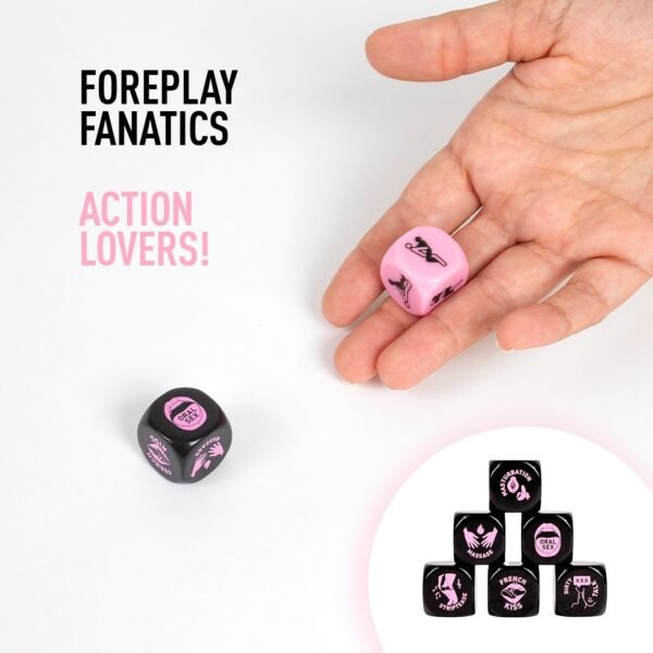 Dados eróticos de preliminares Foreplay Fanatics – Secret Play