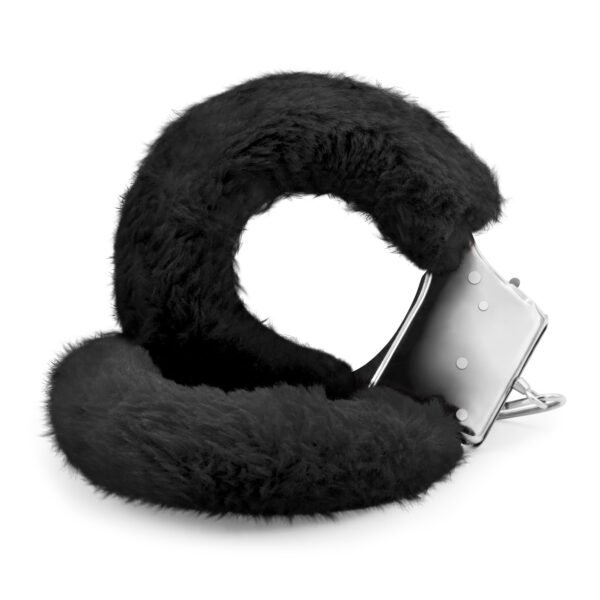 Esposas de peluche negras Love Cuffs – Crushious