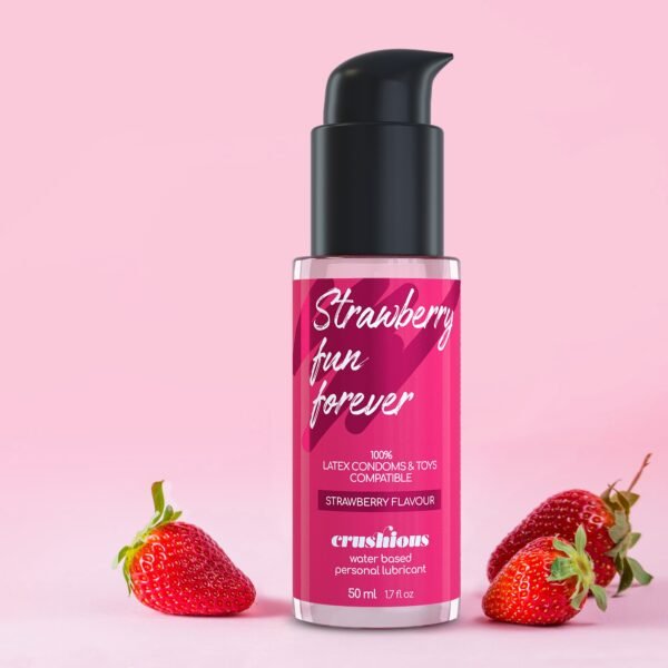 Lubricante de sabor fresa 50 ml – Crushious