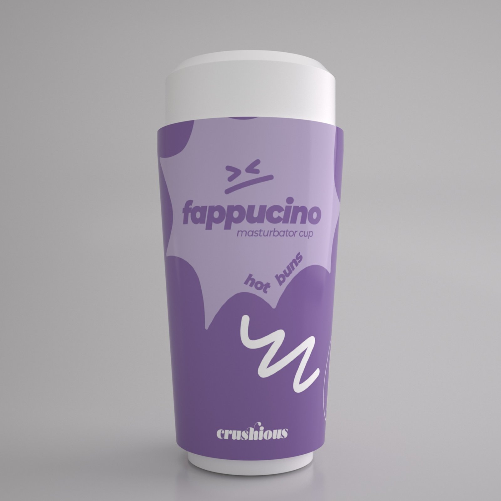 Masturbador masculino portátil Fappucino Hot Buns – Crushious