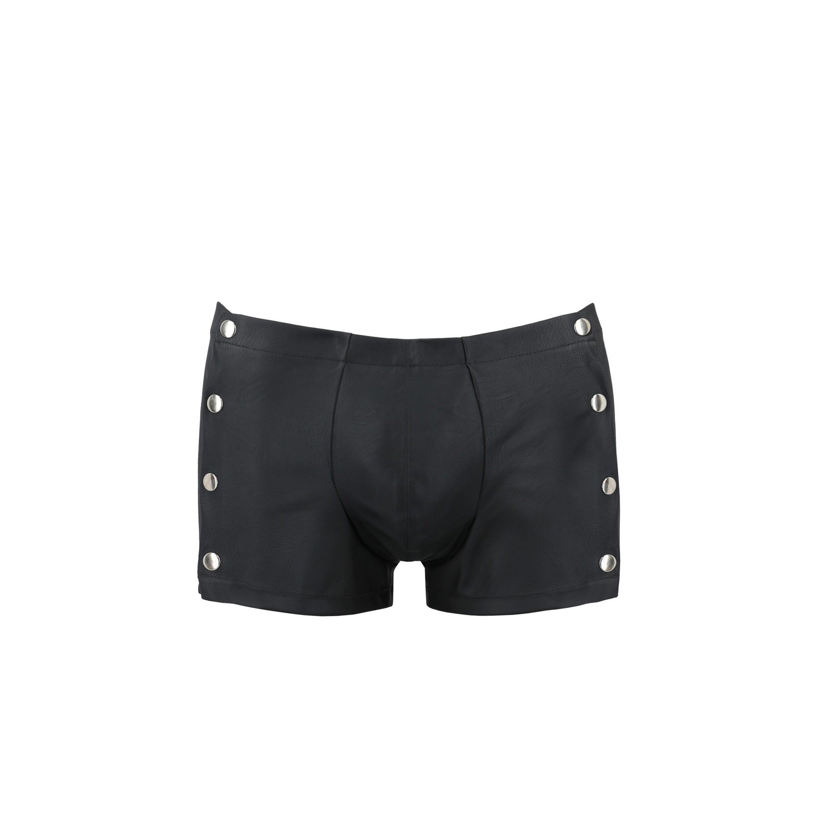 Pantalón corto de polipiel David negro – Passion