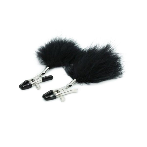 Pinzas para pezones con plumas – Toyz4Lovers