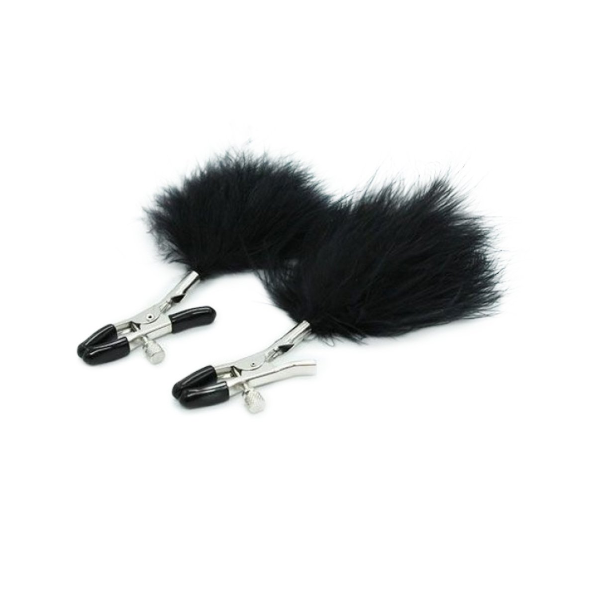 Pinzas para pezones con plumas – Toyz4Lovers