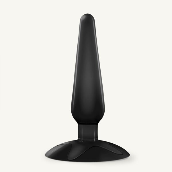 Plug anal con ventosa Jolly negro – Crushious