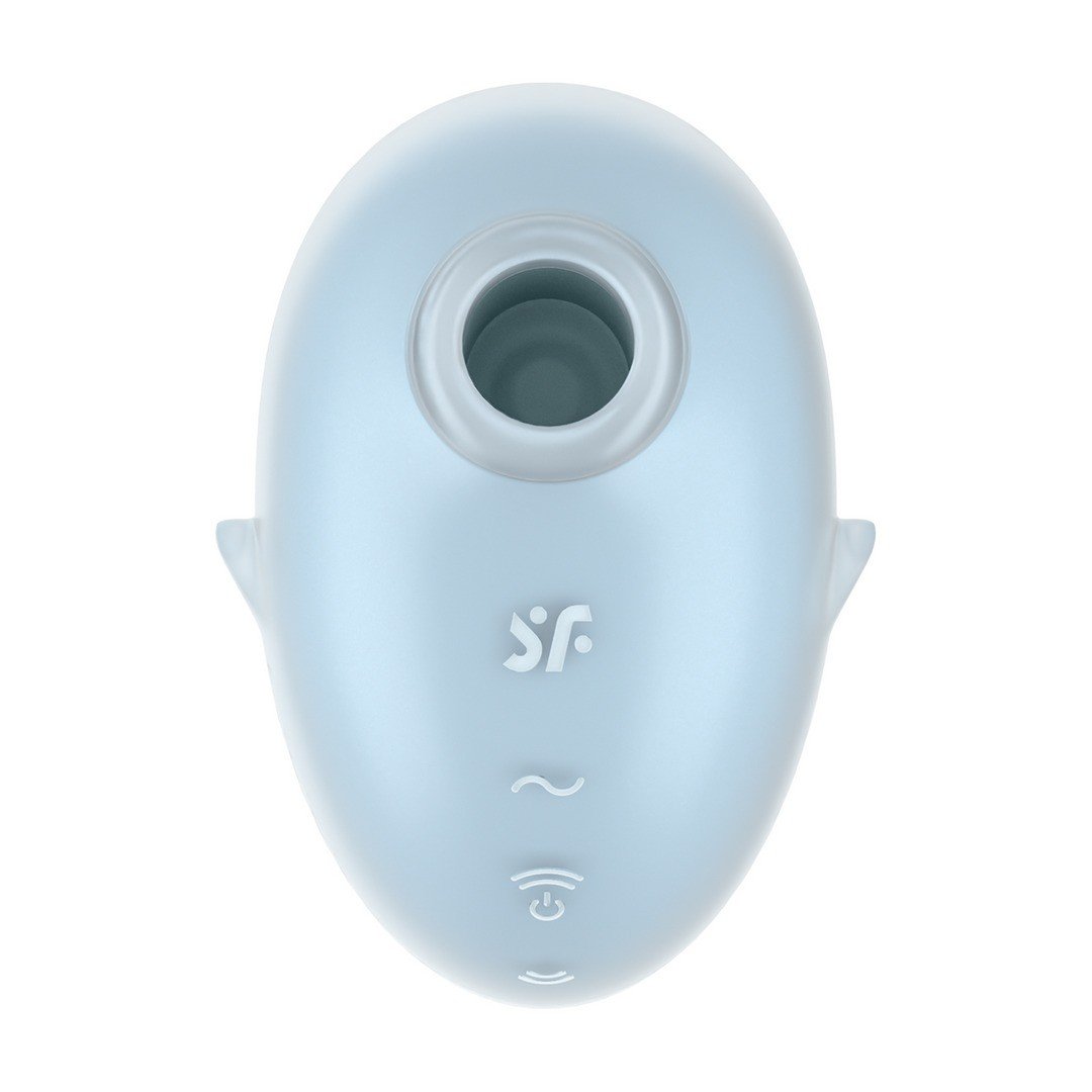 Satisfyer Cutie Ghost succionador de clítoris azul