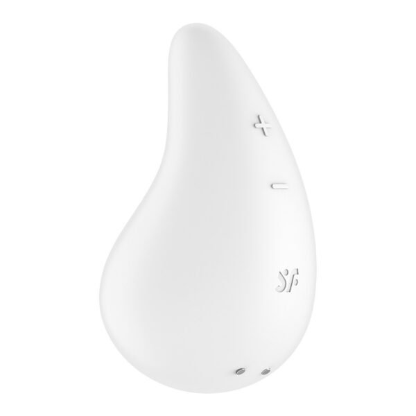 Satisfyer Dew Drop estimulador de clítoris blanco