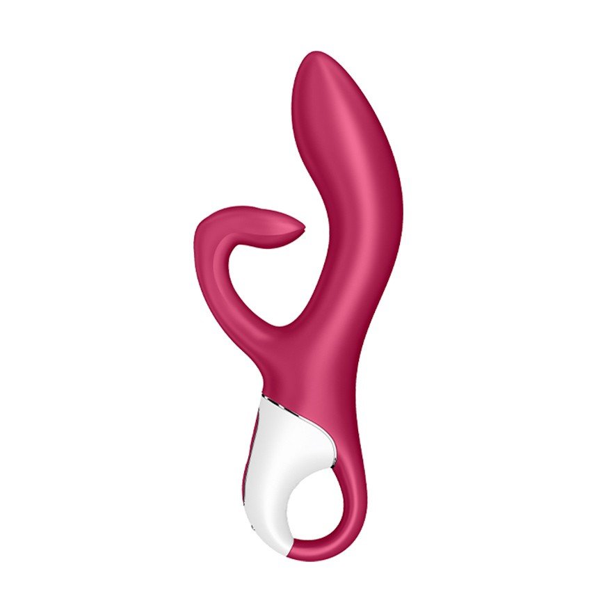 Satisfyer Embrace Me vibrador conejo rojo