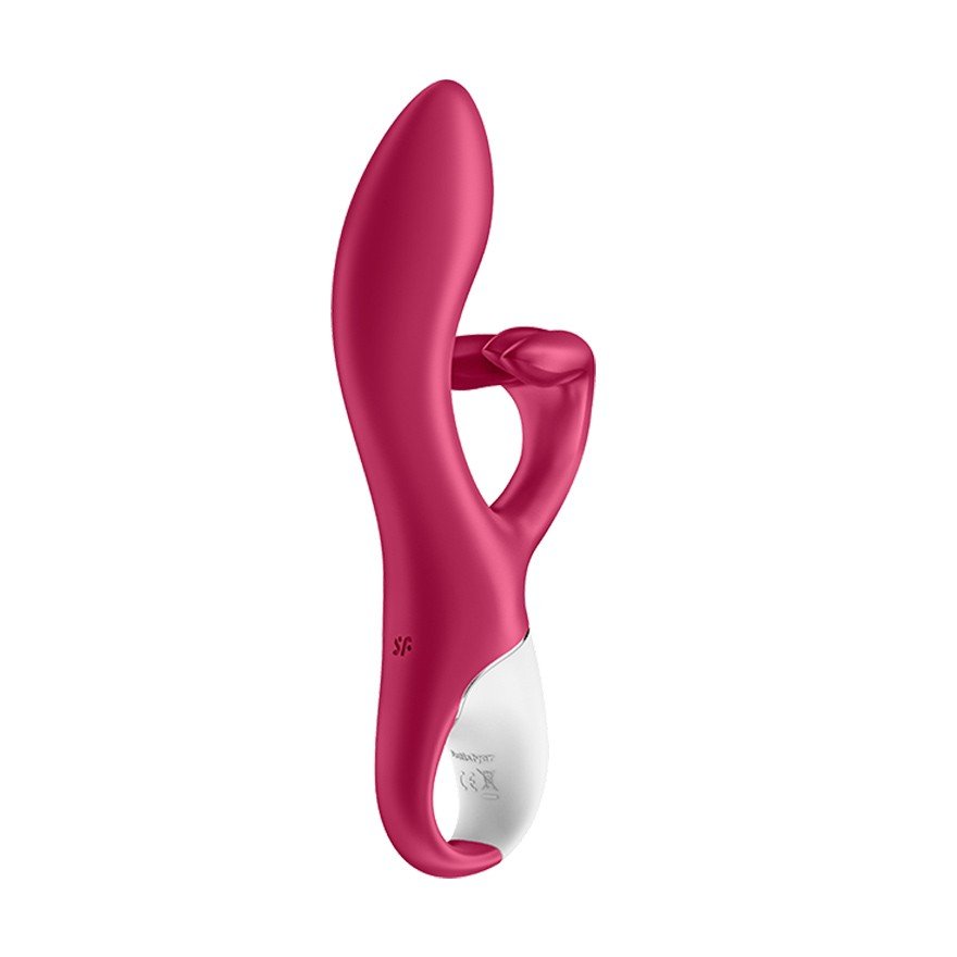 Satisfyer Embrace Me vibrador conejo rojo
