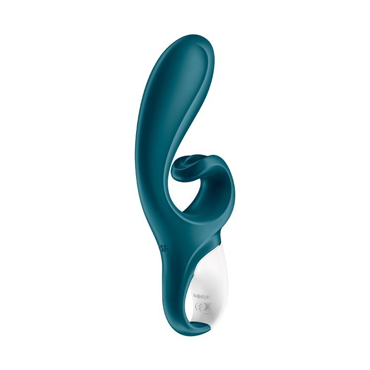 Satisfyer Hug Me vibrador conejo con app verde