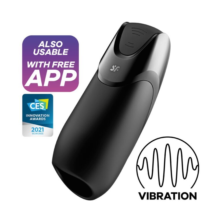 Satisfyer Men Vibration+ masturbador con vibración y app