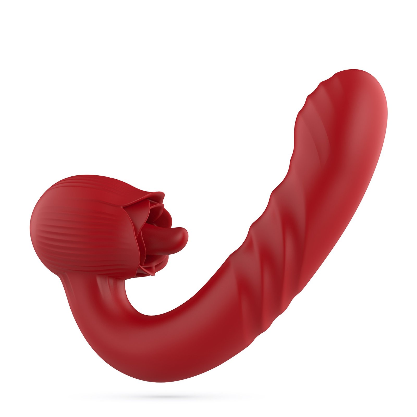 Vibrador conejo Osiria con lengua y movimiento de empuje – Crushious