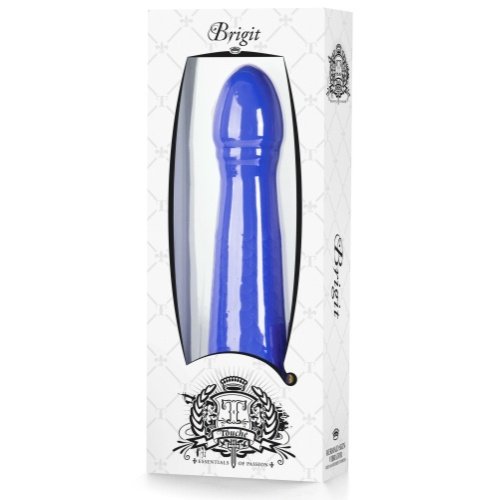 Vibrador texturizado Brigit azul – Shots